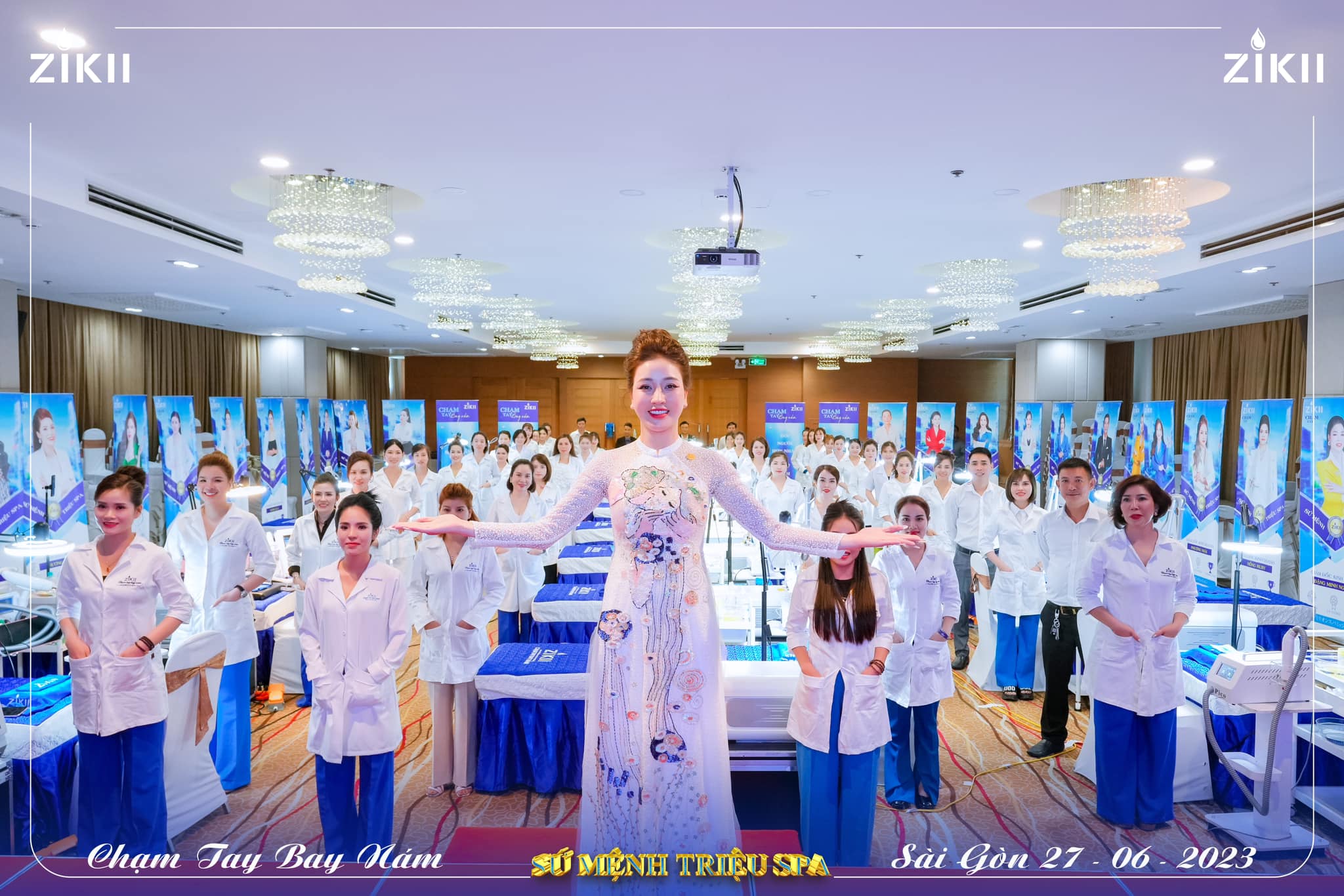 Lê Thị Ánh Tuyết còn là một nhà đào tạo xuất sắc