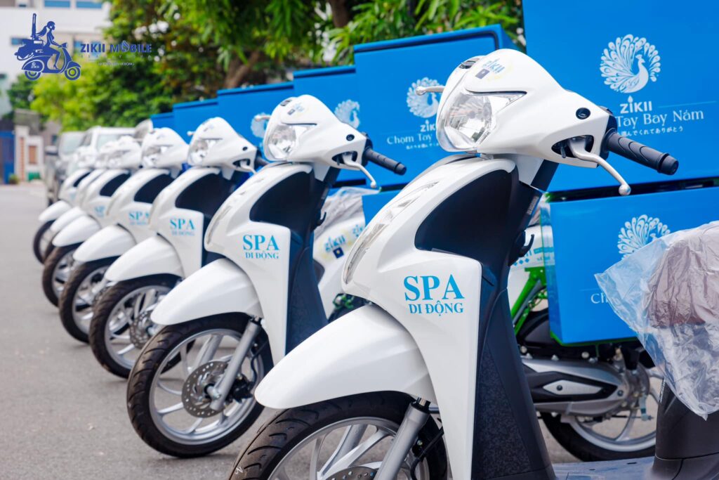 Mô Hình Spa Di Động